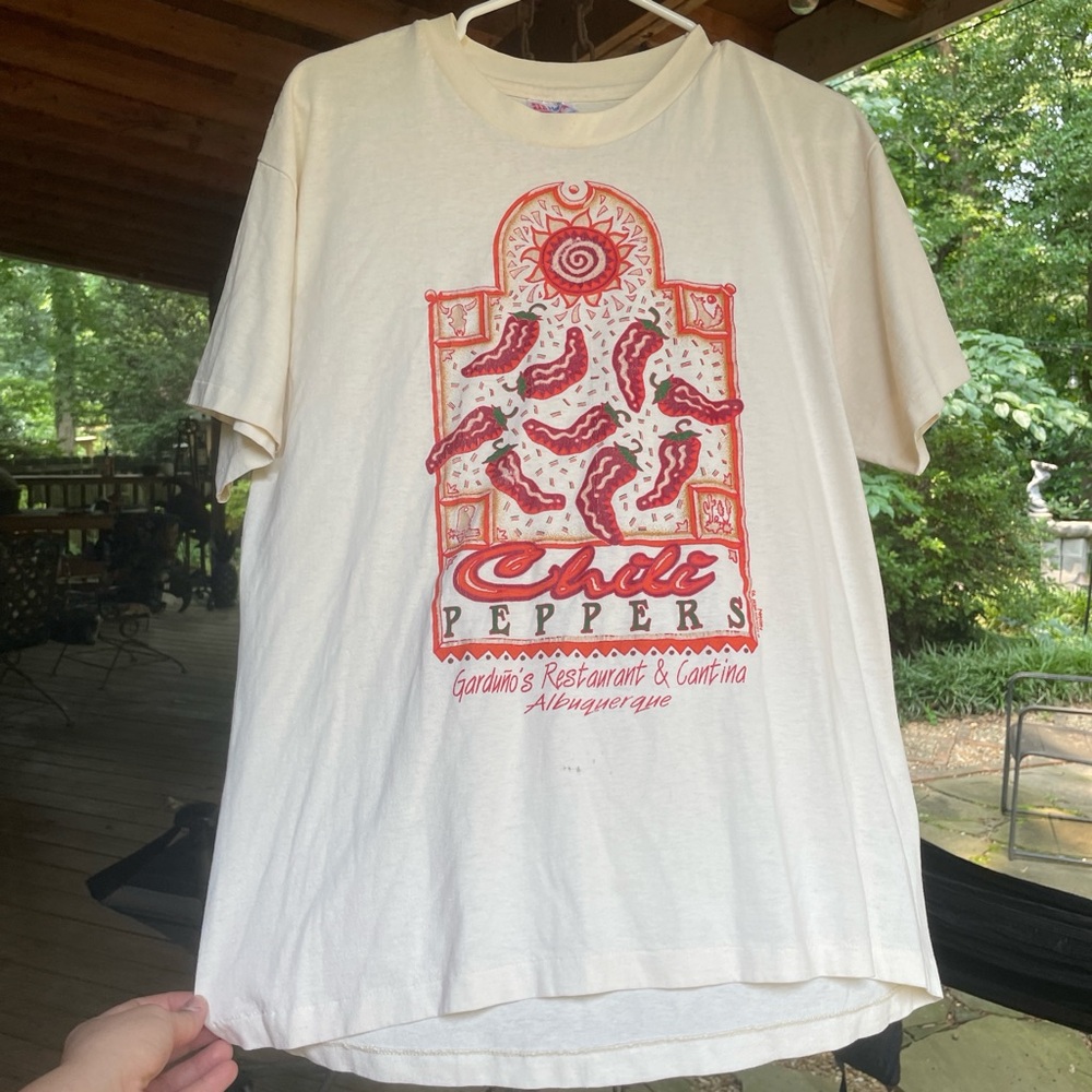 1993 Hanes Chili Single Stitched, Large T-shirt